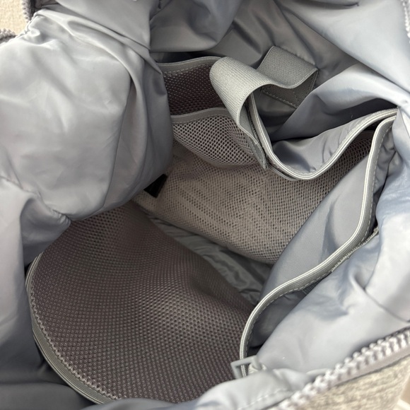 Dagne Dover Indi Diaper Bag Backpack Neoprene Large in Heather Grey - Picture 9 of 16